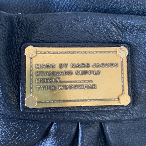 Y2K Marc by Marc Jacobs Black Hillier Hobo Classic Q Bag - Picture 4 of 6